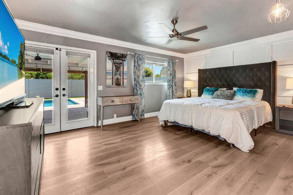 Huntington Beach, Ac, Pool, Hot Tub, Detached Office, Close To Beach, Outside Entertaining Area Buitenkant foto